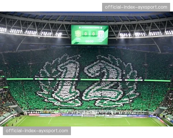 现场侧记：马赛韦洛德罗姆球场，球迷巨型TIFO致敬俱乐部成立125周年。